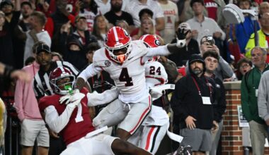 Georgia All-American KJ Bolden a surprise addition to injury report