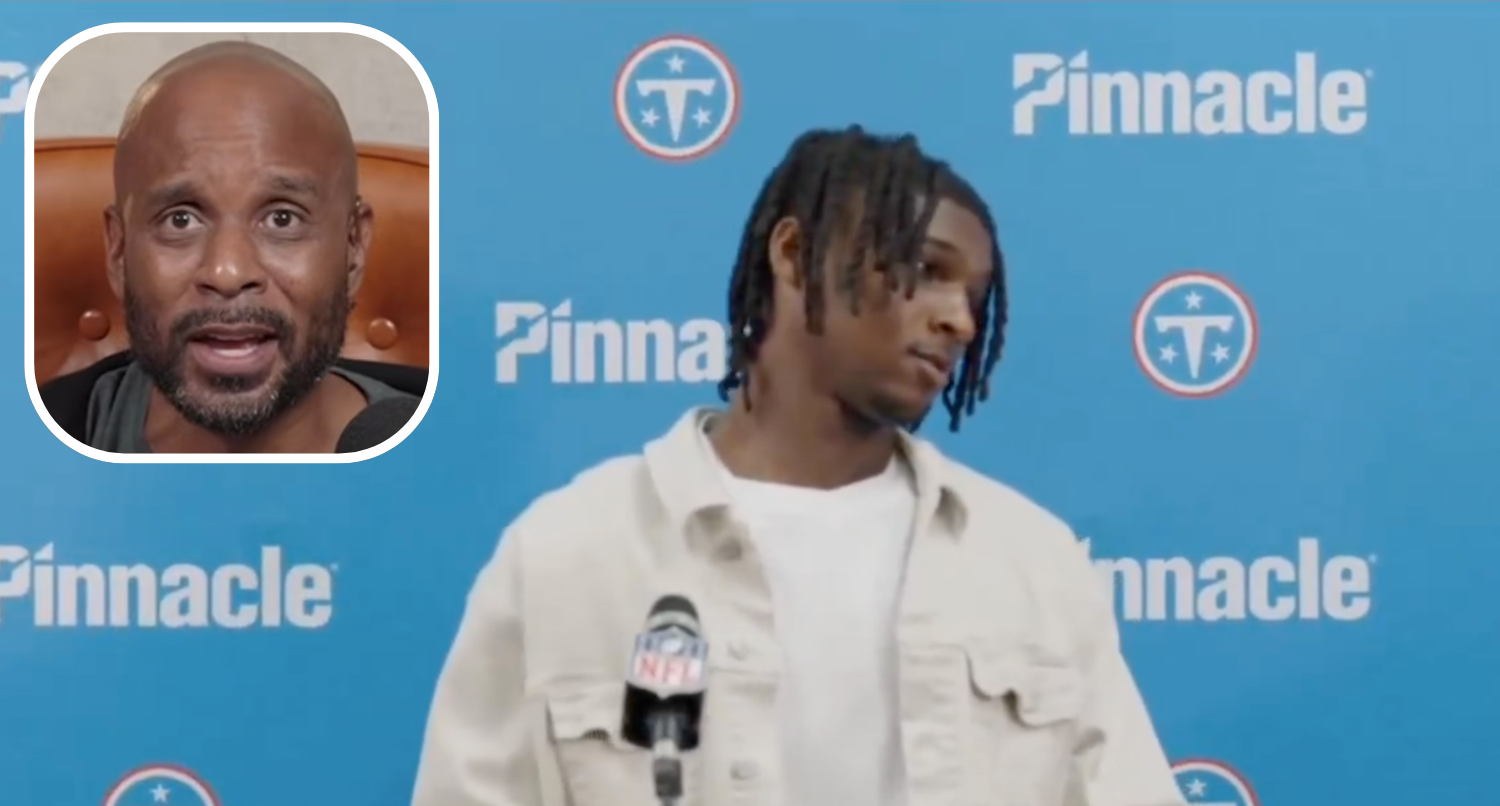 Bomani Jones shocked by how 'hard' Titans media goes at Cam Ward