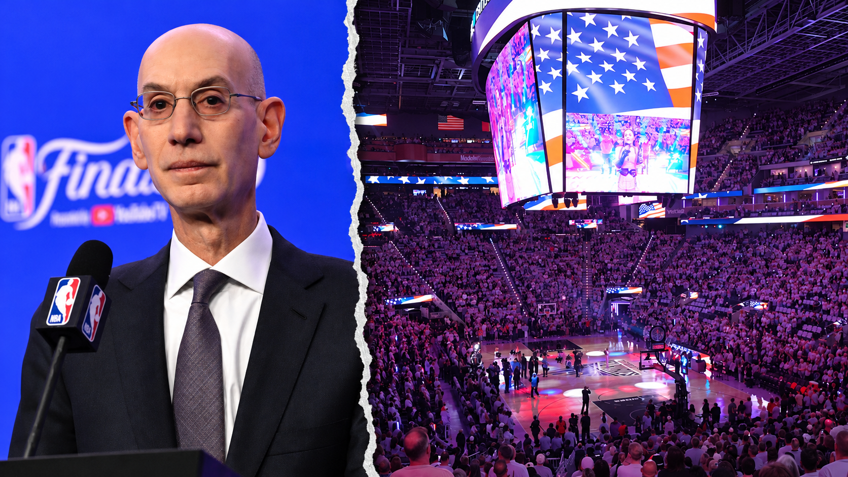 NBA stays silent on WNBA Finals teams skipping the national anthem before Games 1 and 2