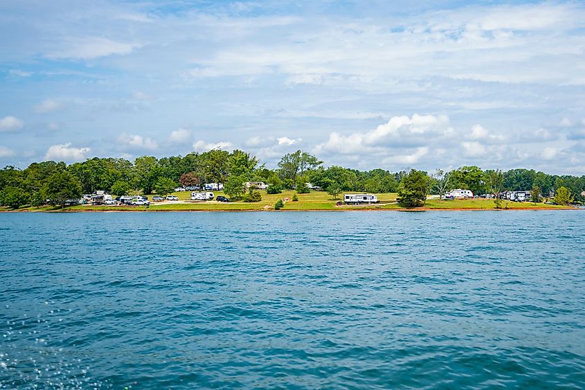 Lake Keowee at Seneca, South Carolina