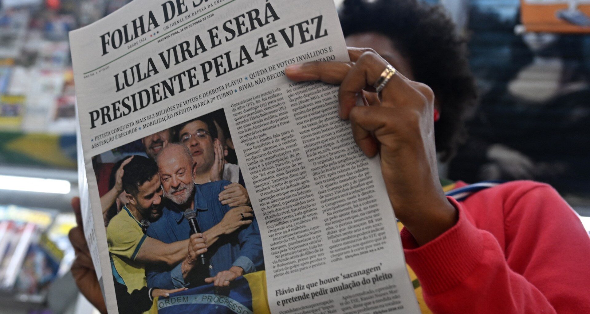 Brazil’s real sinks after Lula’s re-election victory | Financial Markets News