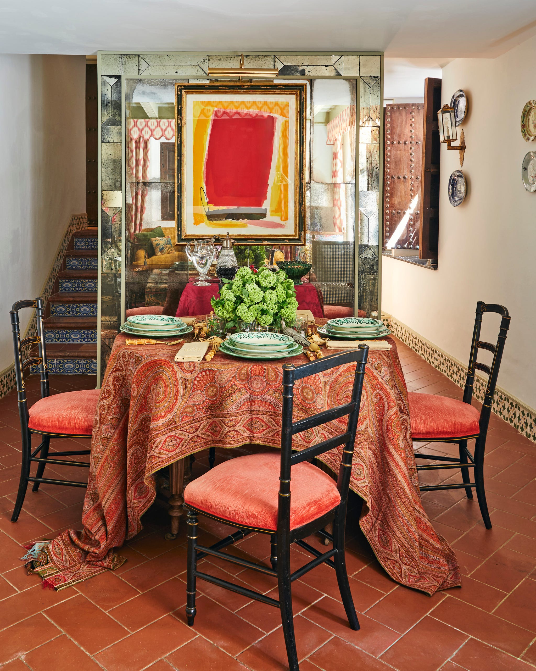 Amaro Sanchez de Moya Seville Apartment Dining Area amaro sanchez de moya seville apartment dining area