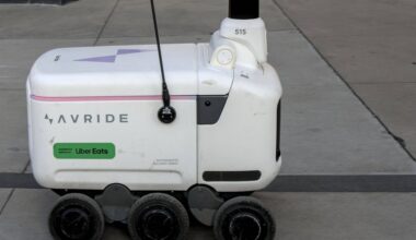 Retired Penn professor arrested for blocking delivery robot says she won’t stop her protest