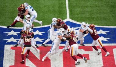 The novelty might be wearing off for the NFL in London. A dire game between the Colts and Commanders didn’t help