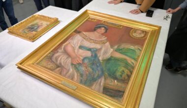 Stolen Renoir paintings found hidden, and damaged, behind cinder block wall: "Completely undetectable"
