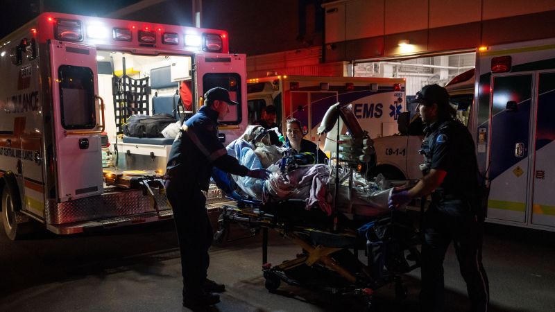 Several dead after major fire breaks out at Canada military base
