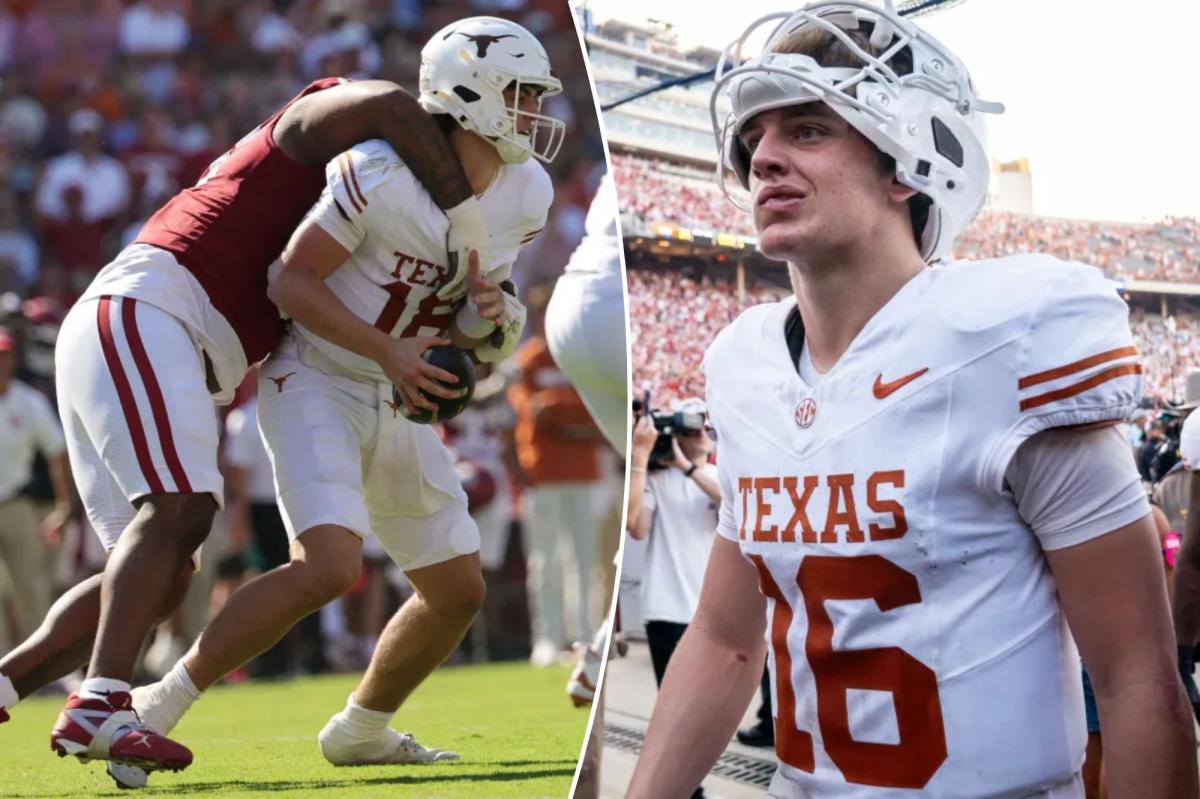 Arch Manning's NFL draft stock in question after ugly Texas meltdown