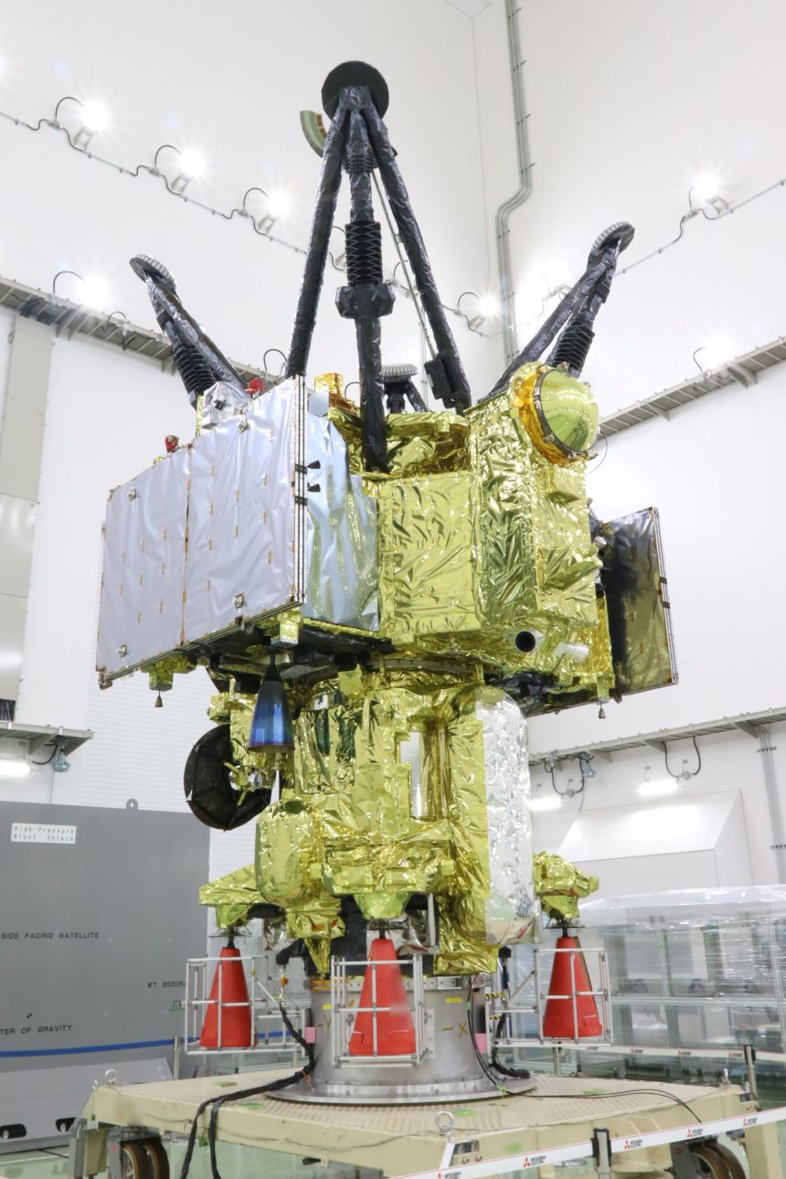The MMX is a stack of three different modules for propulsion, exploration and returning to Earth.