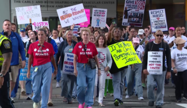 Nurses vote to reject hospital's contract offer