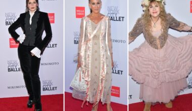 New York City Ballet 2026 Fall Fashion Gala red carpet: Sarah Jessica Parker, Stevie Nicks, more