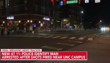 Man arrested after gunfire reported near UNC campus :: WRAL.com