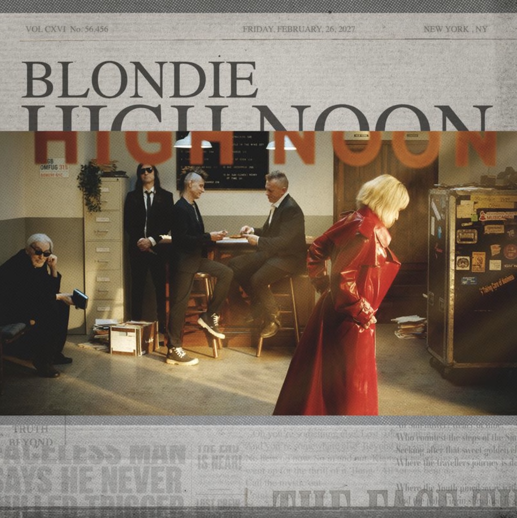 Blondie 'High Noon' artwork