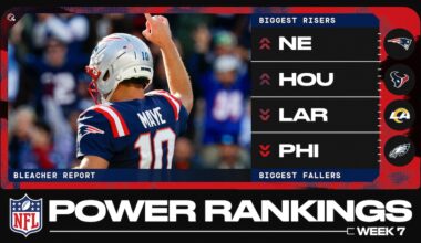 B/R Experts Week 7 NFL Power Rankings