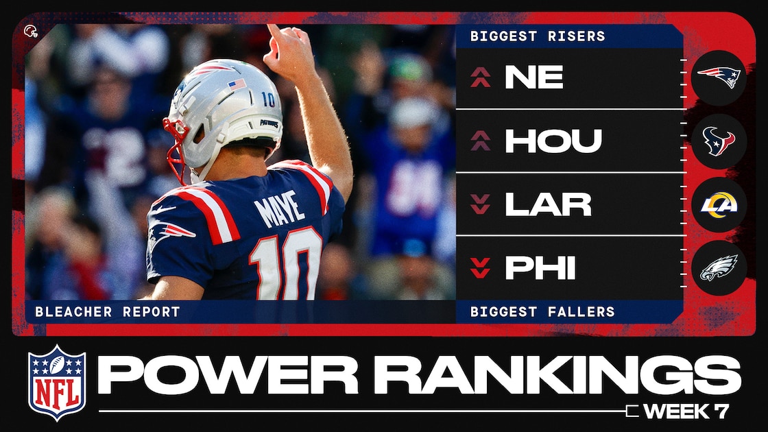 B/R Experts Week 7 NFL Power Rankings