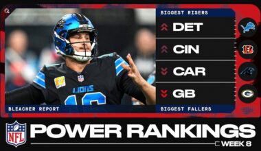B/R Experts Week 8 NFL Power Rankings
