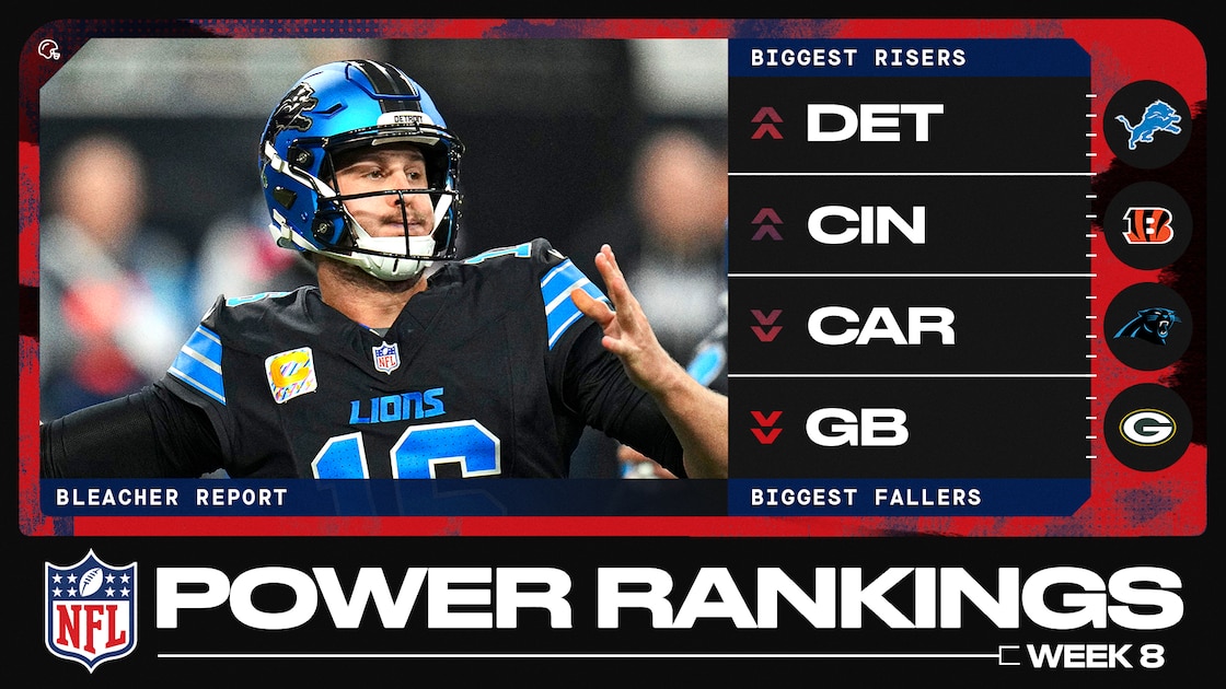 B/R Experts Week 8 NFL Power Rankings