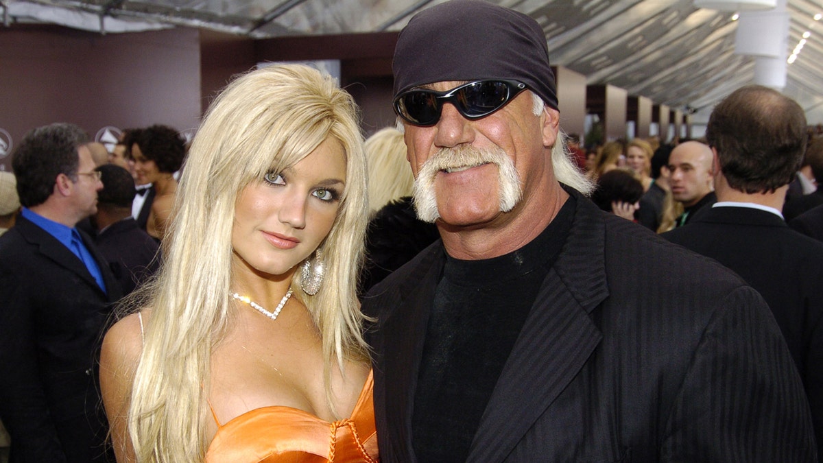 Hulk Hogan and his daughter at the Grammys