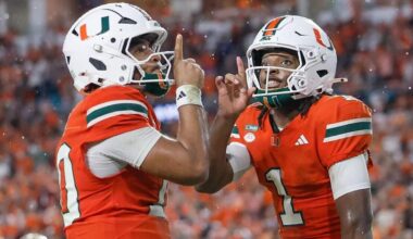 College Football Playoff tiers: Miami, Georgia lead contenders at midseason