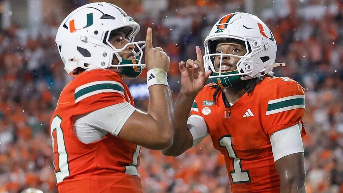 College Football Playoff tiers: Miami, Georgia lead contenders at midseason