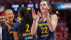 Top moments from Caitlin Clark's historic performance as Fever fend off elimination with Game 2 win over Aces