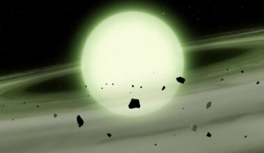 Scientists reveal first 'zombie' star with 'ghostly green glow'