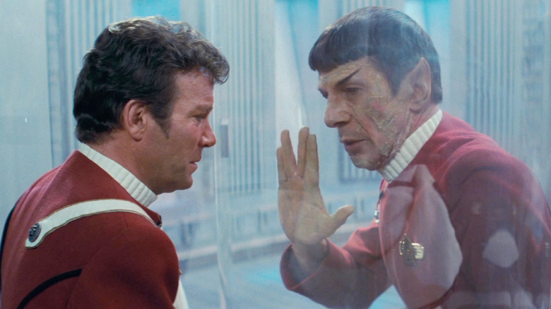 Spock making the 