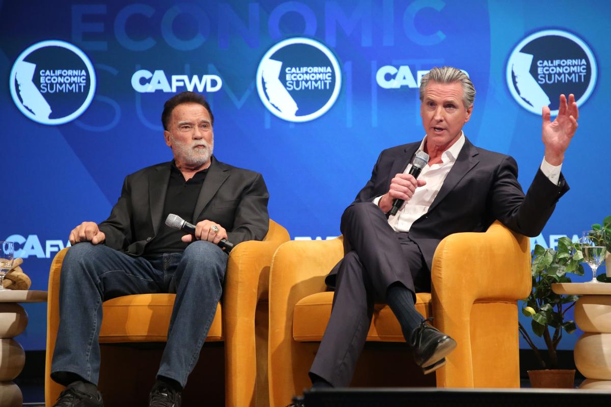 Behind Arnold Schwarzenegger and Gavin Newsom's Long Beach meeting