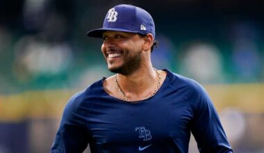 Freddy Peralta faces former team in World Series Game 3