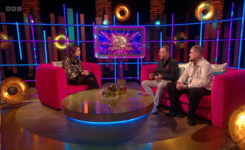 strictly it takes two ellie taylor, david bishop and joe phillips all talking in the studio