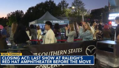 End of an era: Red Hat Amphitheater wraps final show at current site :: WRAL.com