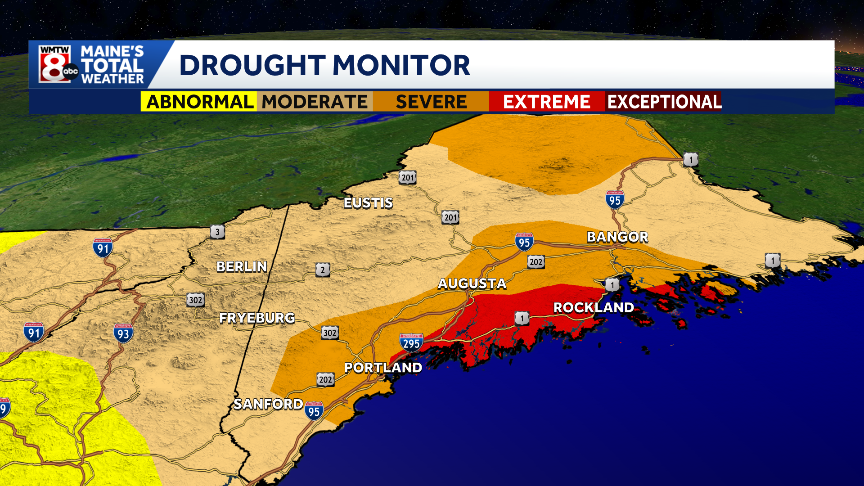 Groundwater levels hit record lows in Maine as drought continues