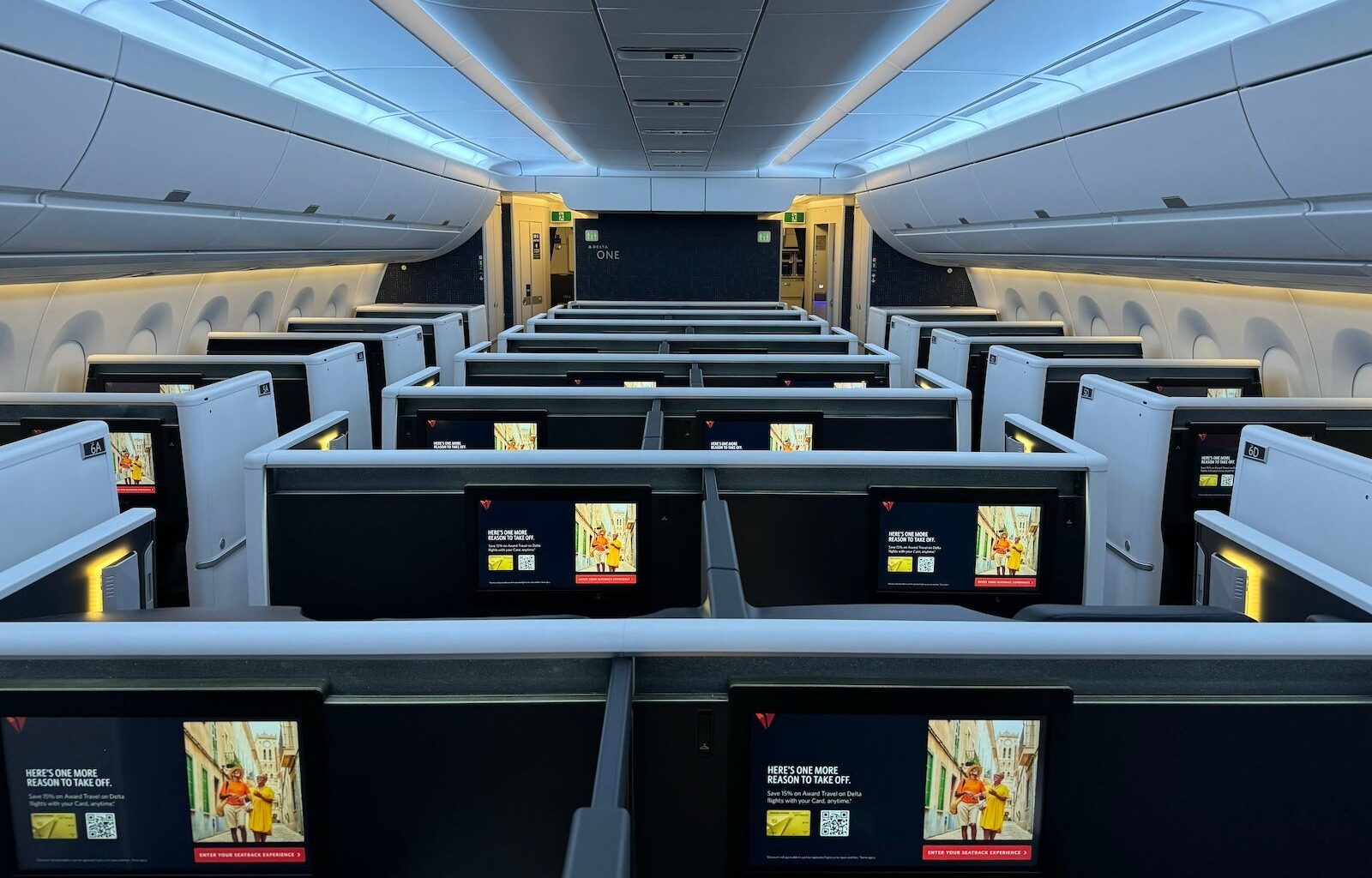 Delta One's boozy upgrade with $200 wine, luxe dining