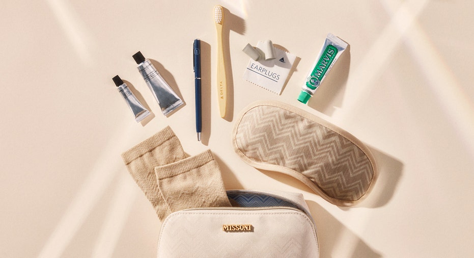 Delta is introducing new Missoni amenity kits featuring Grown Alchemist skincare and Marvis dental products beginning Nov. 3.
