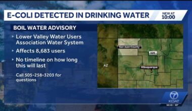 Thousands under boil water advisory in San Juan County