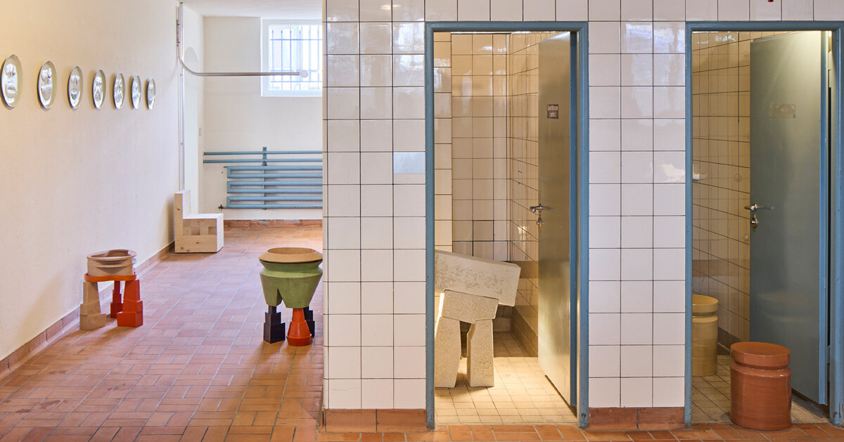 objects out of place: an exhibition inside former zurich washroom