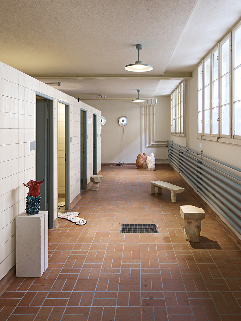 objects out of place: a collective art exhibition set inside former zurich washroom - 2