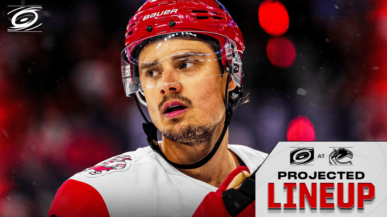 Projected Lineup: October 20 at Vancouver