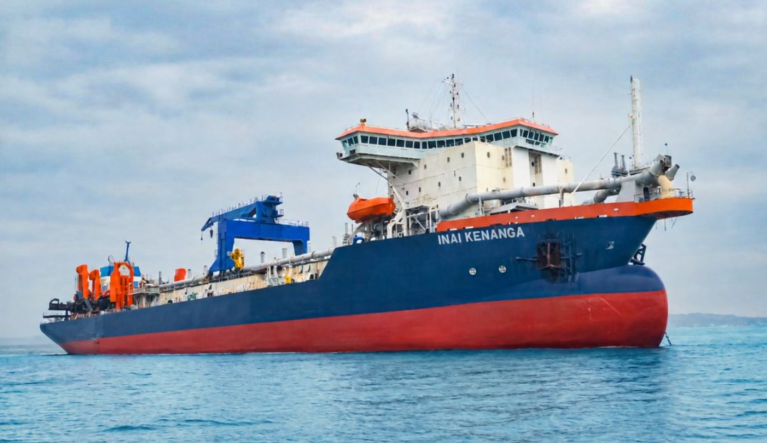BREAKING NEWS: Keyfield takes delivery of TSHD Inai Kenanga