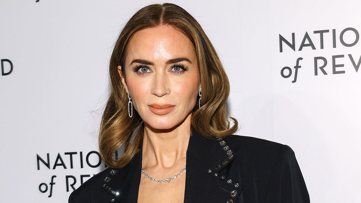 Emily Blunt standing at the National Board of Review Gala in New York City