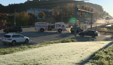 Crash on Route 228 in Butler County, Pennsylvania