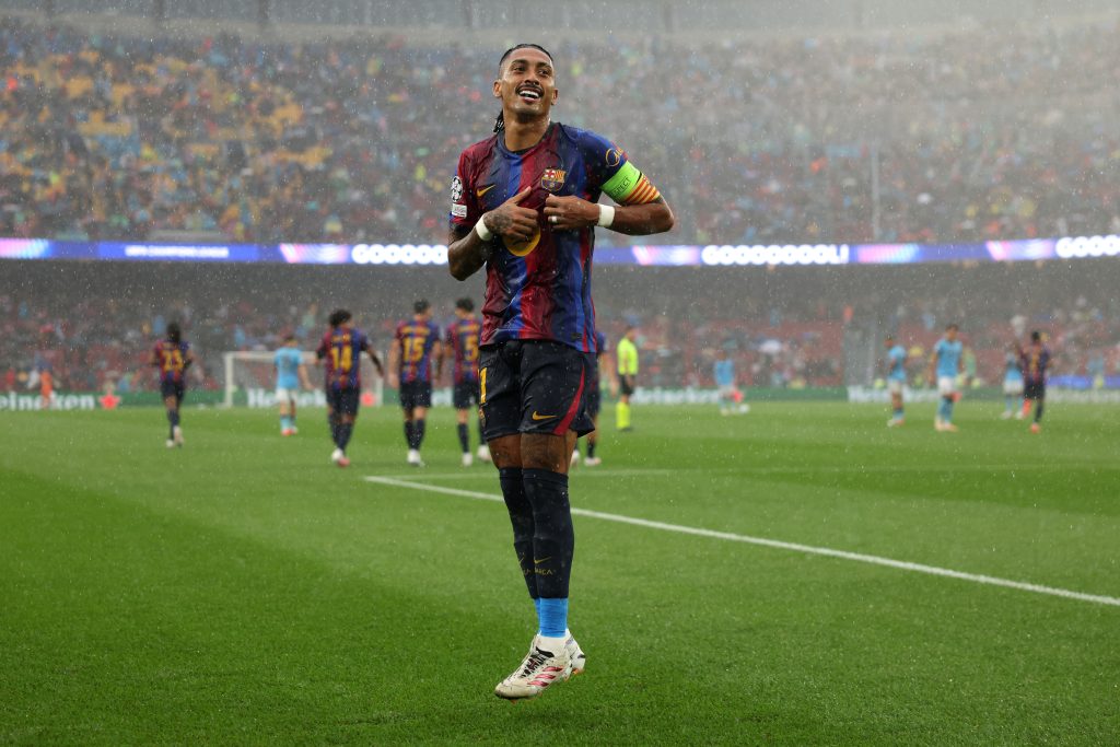 Raphinha of FC Barcelona