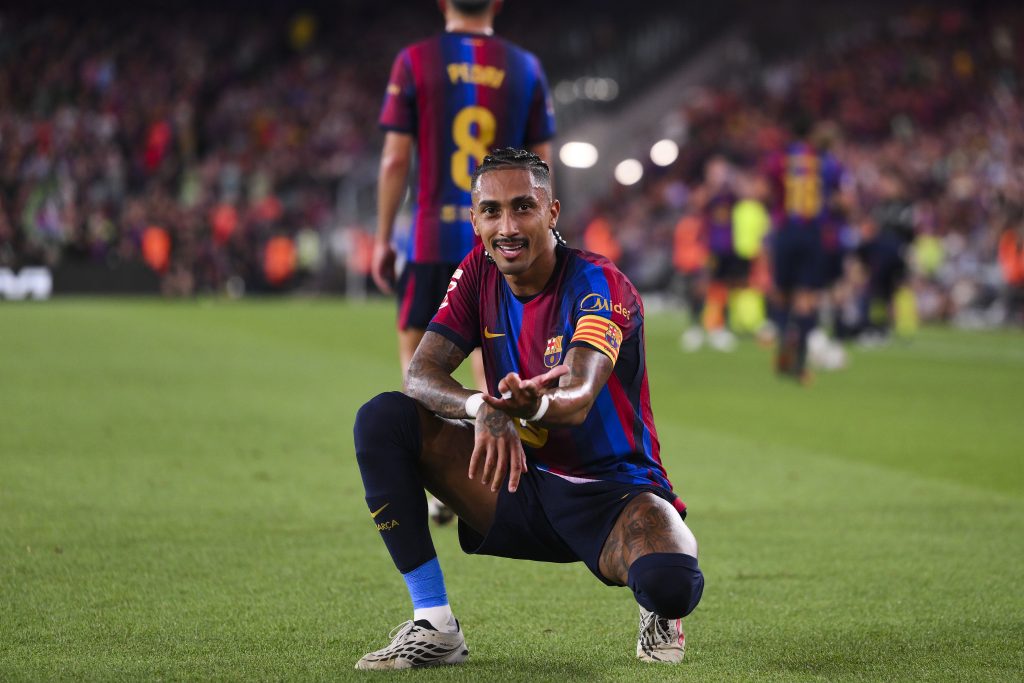 Raphinha of FC Barcelona