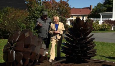 New public sculpture unveiled at Blaine House in Augusta, Maine