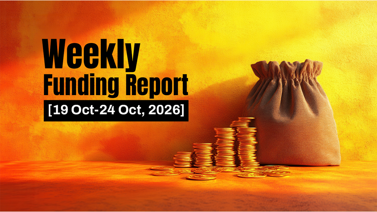 Funding and acquisitions in Indian startups this week [Oct 19- Oct 24]