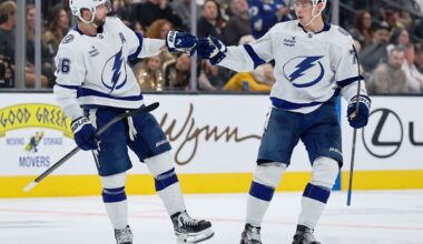 Kucherov becomes Lightning’s all-time points leader in OT loss to Mammoth