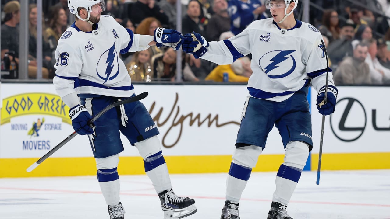Kucherov becomes Lightning’s all-time points leader in OT loss to Mammoth