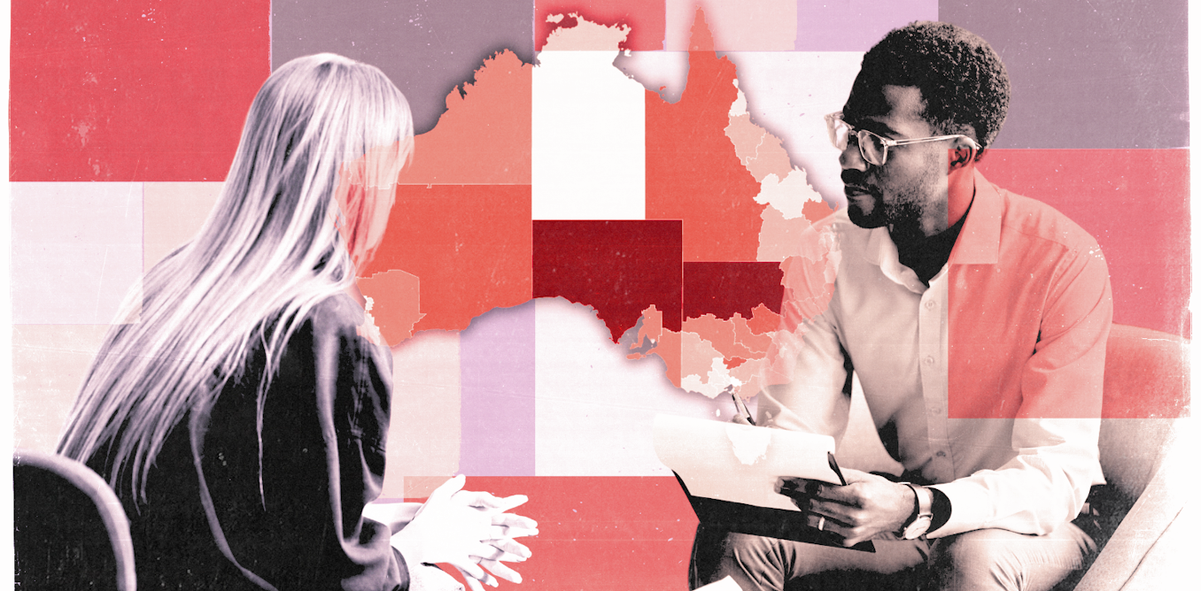 Seeing a psychologist is becoming more unequal – and our map shows the gap