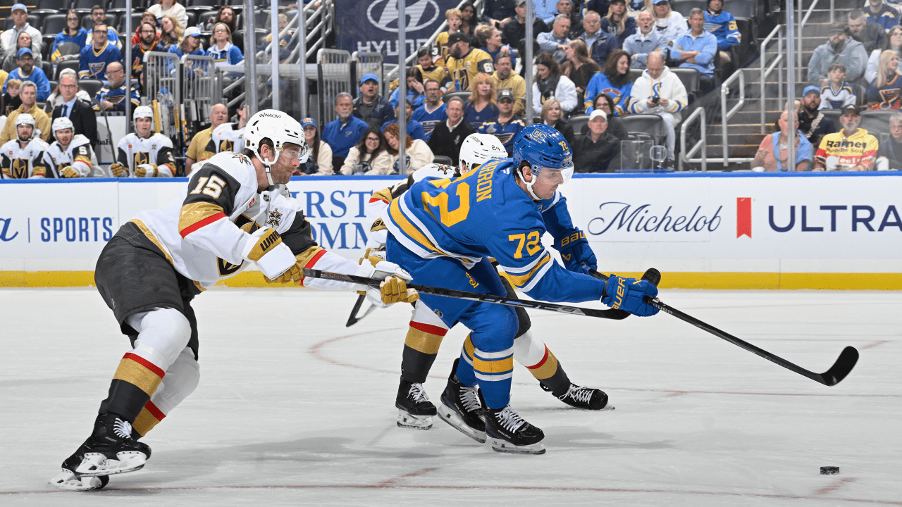 Barron gets first career four-point game in Blues win against Golden Knights