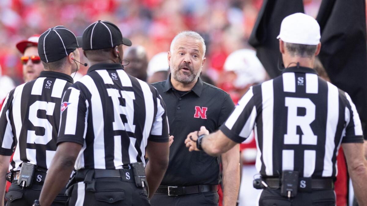 Big Ten admits new error by Michigan-WMU officiating crew in Nebraska-Maryland game