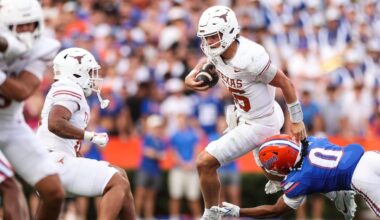 Game time set for No. 1 Texas vs. No. 16 Florida